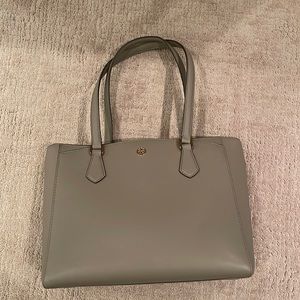 Tory Burch Small Robinson Saffiano Leather Tote